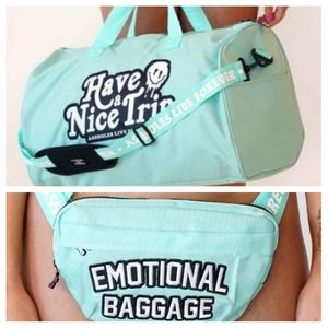 Duffle bag and Fanny pack